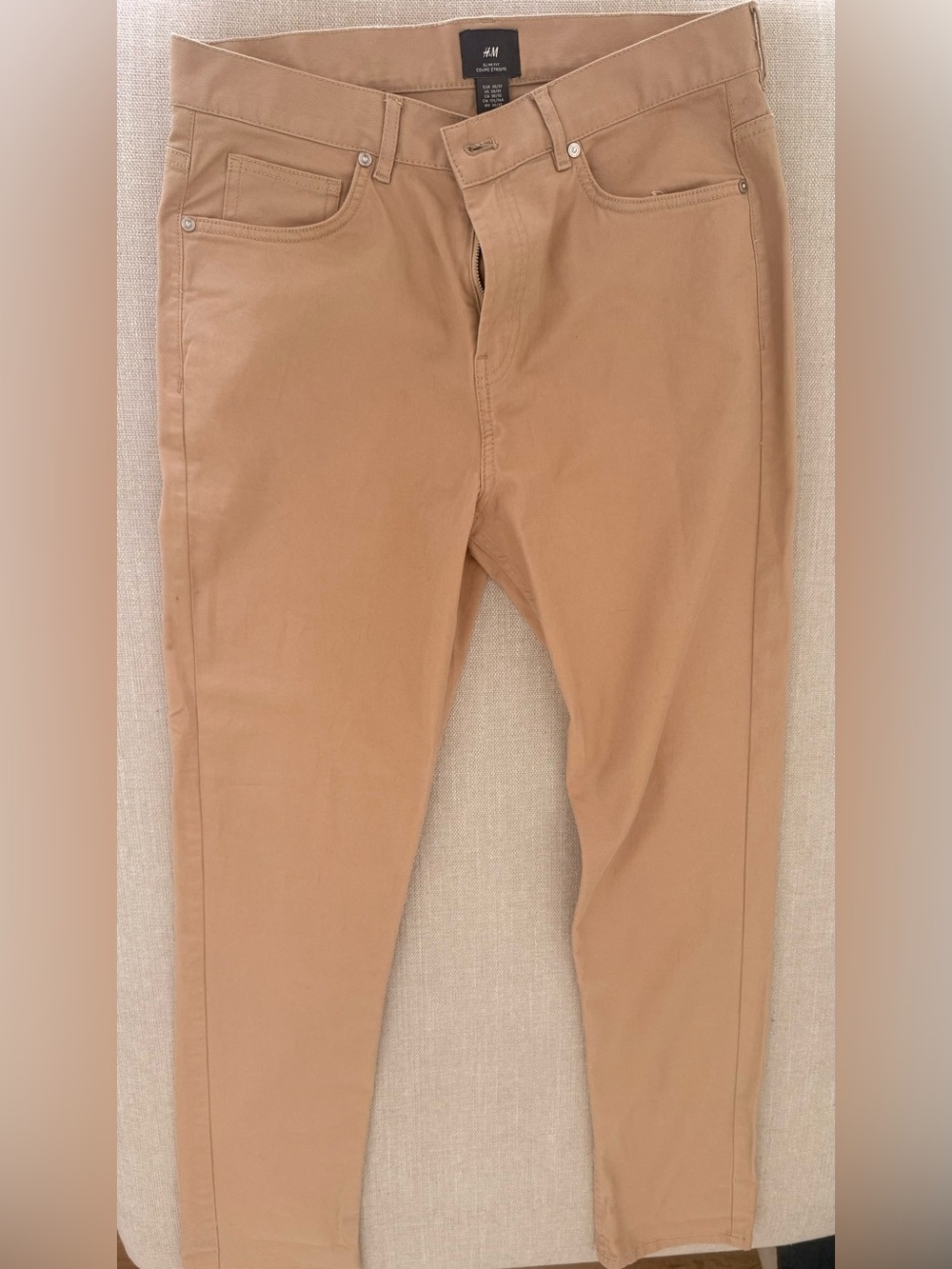 H&M Men's Chinos in Tan